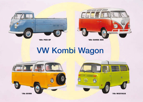 Verschillende modellen VW |